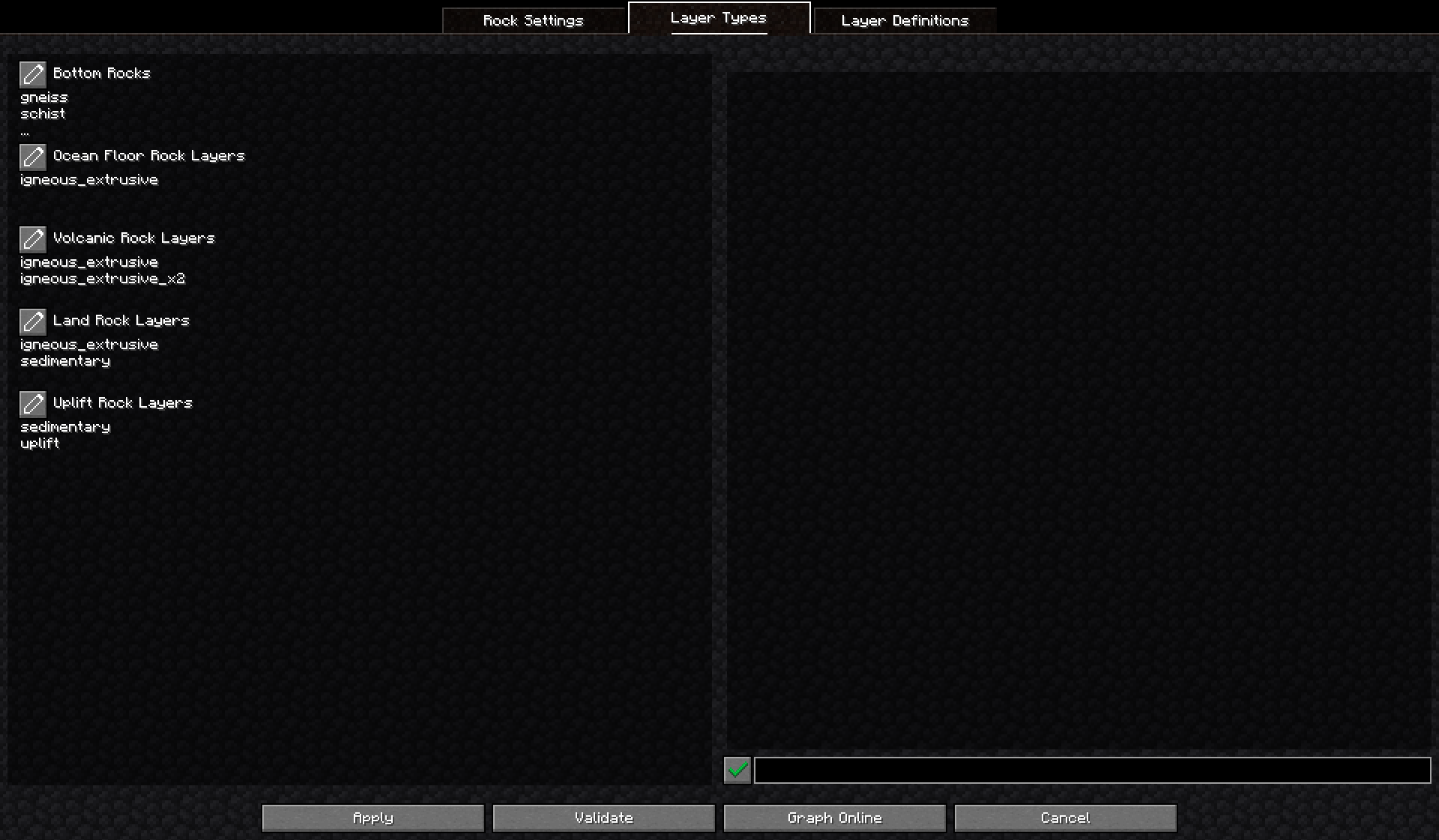layer types