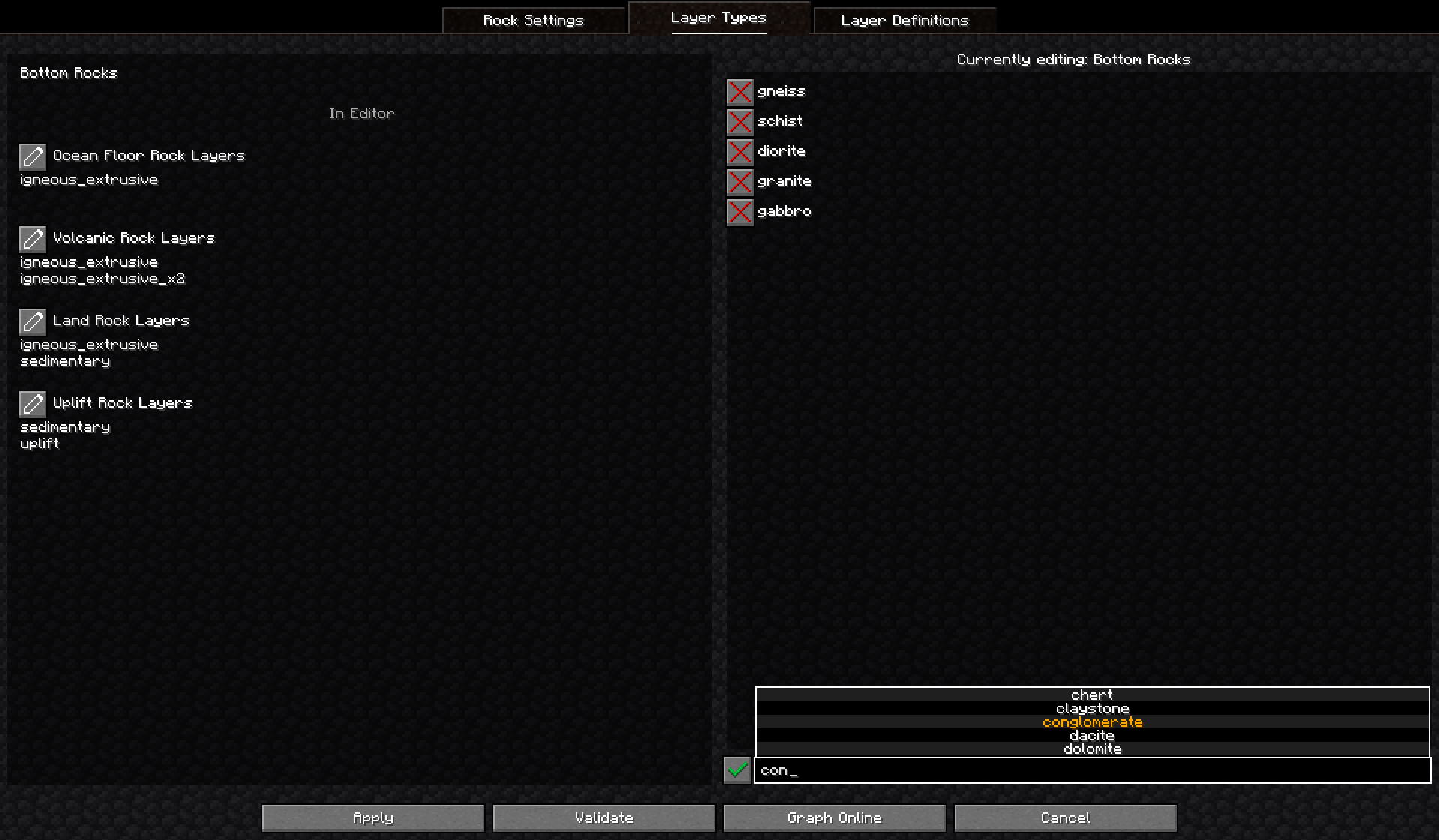 Layer types edit 1